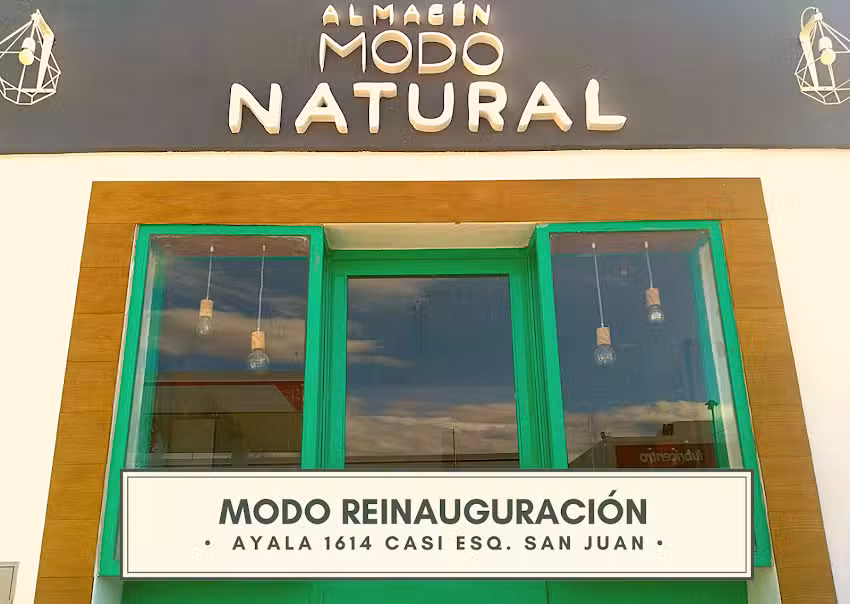 Almac&eacute;n Modo Natural