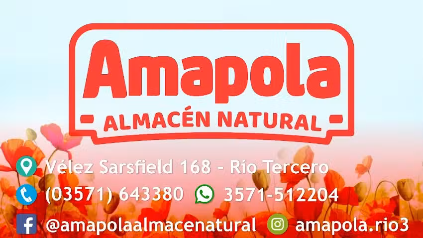 Amapola &ndash; Almac&eacute;n natural