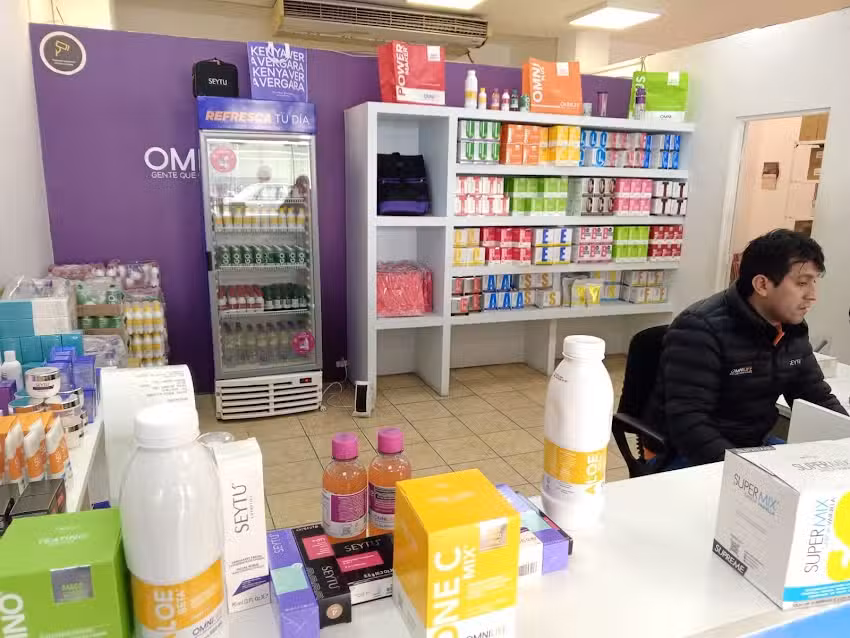 Distribuci&oacute;n de suplementos Omnilife