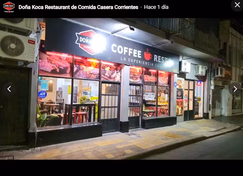 Do&ntilde;a Koca Restaurant de Comida Casera Corrientes