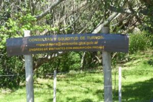 Ingreso a Reserva Natural Punta Lara