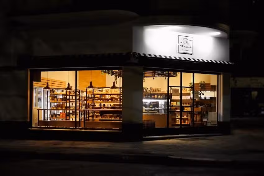 Mandala green market