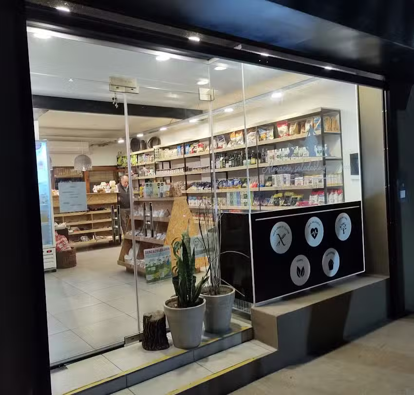 Mandarina tienda saludable